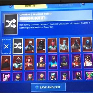 27 skins 16 back bling max 3and4 battle pass